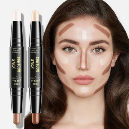 Complete Makeup Set - Includes Blush, Eyeshadow, Contour Pencil, Lip Gloss and Brow Pencil - Full Coverage Glossy (10-Pack) Kit