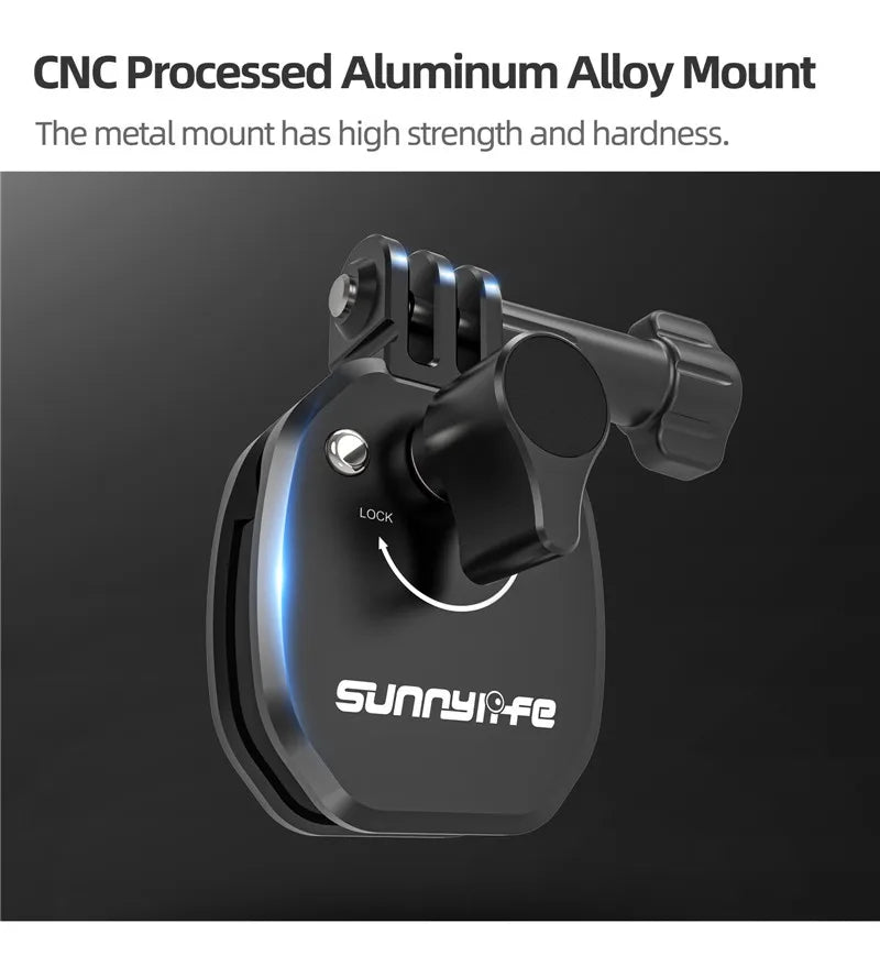 Motorcycle Windshield Clip Mount for Go Pro 13 12 11 10 9 8 7 DJI OSMO 360 Action 4 5 Pro Insta 360 X5 X4 Go 3S ACE Pro 2 Camera