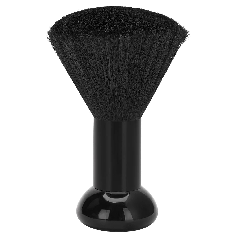 Professional Barber Duster Neck Face Brushes Hair Clean Soft Black Hairbrush Salon Cutting Hairdressing Styling Make Tools