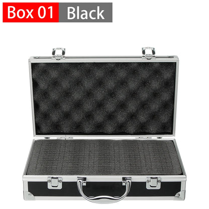 Aluminum alloy Tool Case Outdoor Vehicle Kit Box Portable Safety Equipment instrument Case Suitcase Outdoor Safety Equipment