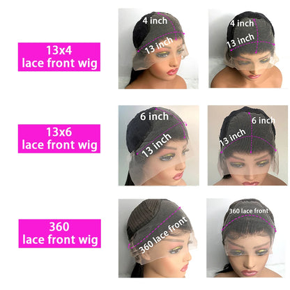 30 40 Inch Body Wave Lace Front Wig PrePlucked With Baby Hair 13x4 13x6 Hd Lace Frontal Wigs For Women body wave Human Hair Wigs