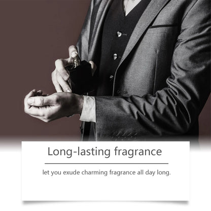 Roxelis 50ml Pheromone Cologne Perfume Mist Men Long Lasting Gentleman Charming Scent Refreshing Couple Dating Glamour Perfume