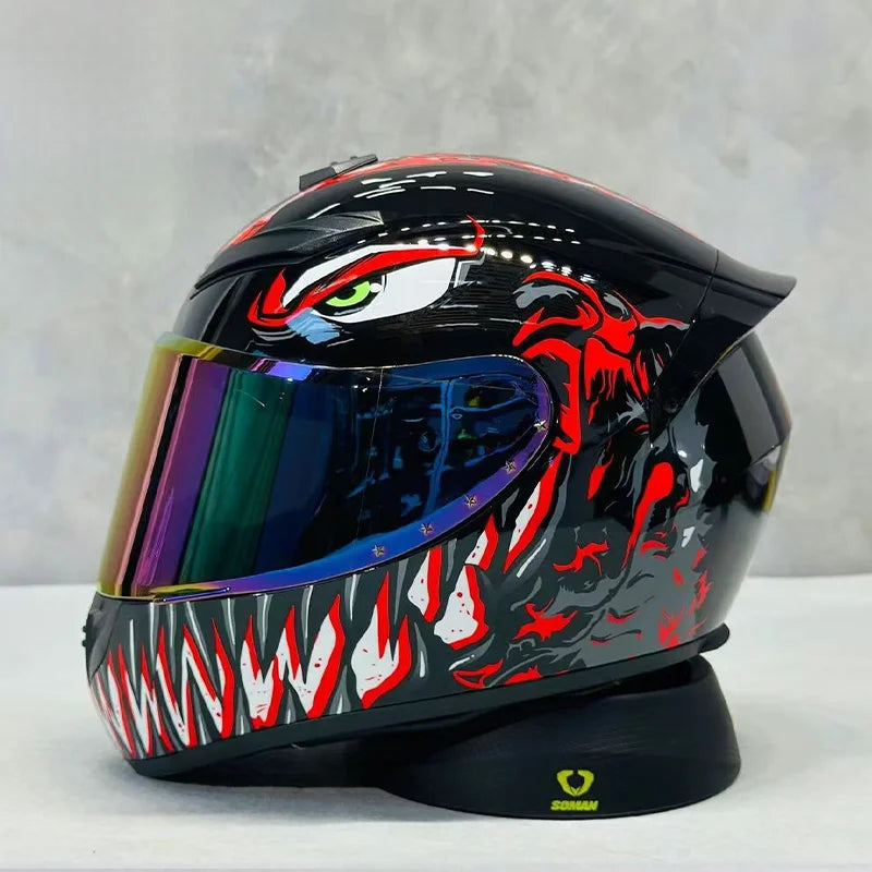 Popular Urgly Girl Full Face Motorcycle Helmet with Multiple Style Options and Unmatched Riding Freedom for Urban Riding Riders
