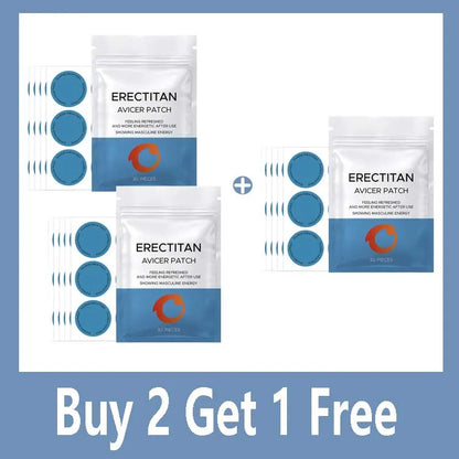 Men's Daily Skin Care Patch - All-in-One Gentle & Mild Formula, External Use for Full Body,Nourishes & Sustains Comfortable Skin