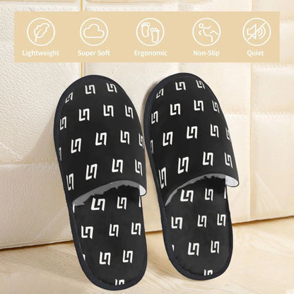 Custom British Lando Norris Racing Driver Guest Slippers for Spa Women House Slipper
