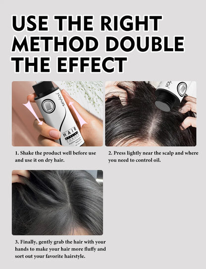 Sevich Hair Styling Powder 20g Fluffy Thin Hair Powder Spray Increases Hair Volume Captures Haircut Unisex Styling Hairspray