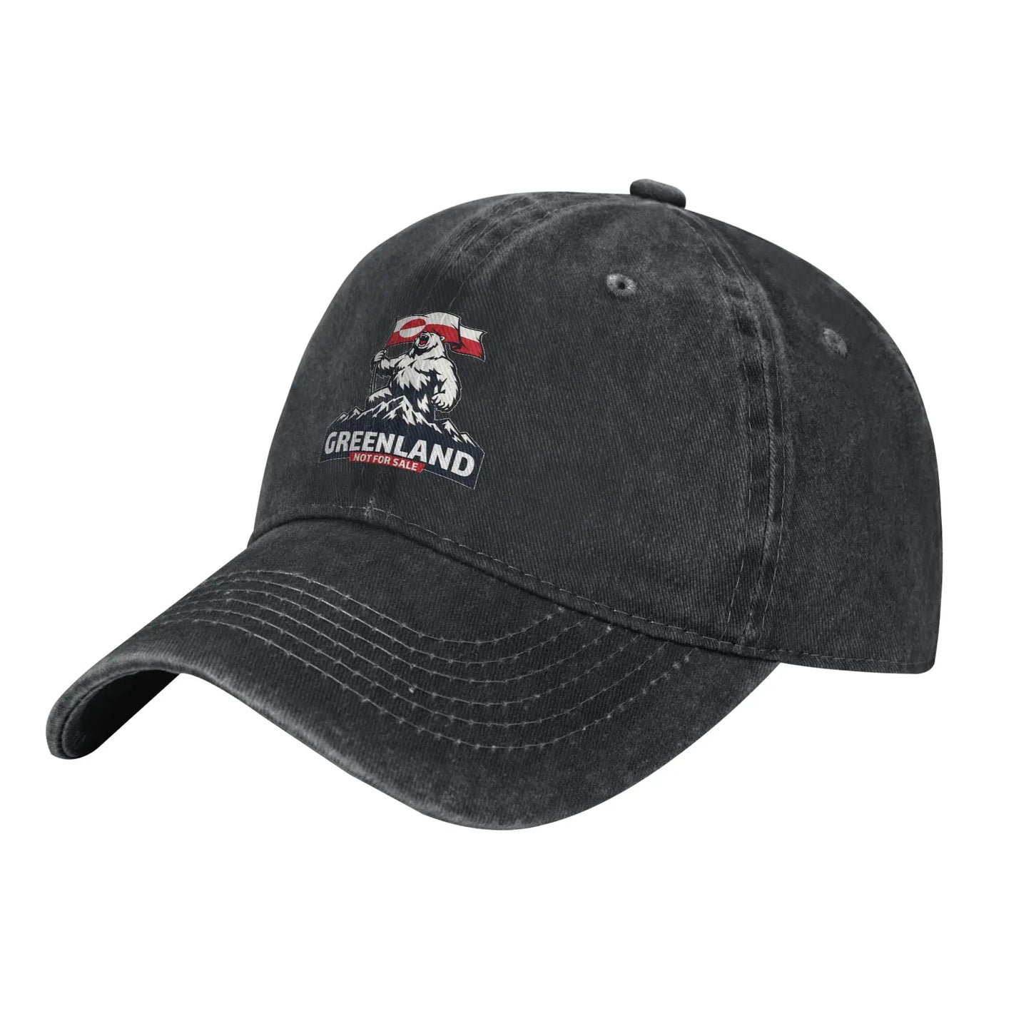 MAGA Make America Go Away  Men Women Baseball Caps Greenland Distressed Denim Caps Hat Classic Outdoor Summer Gift Headwear