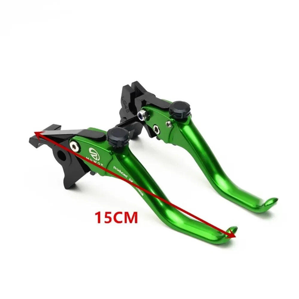 Short two-finger brake lever accessory for Triumph Trident 660 Street Triple 765
