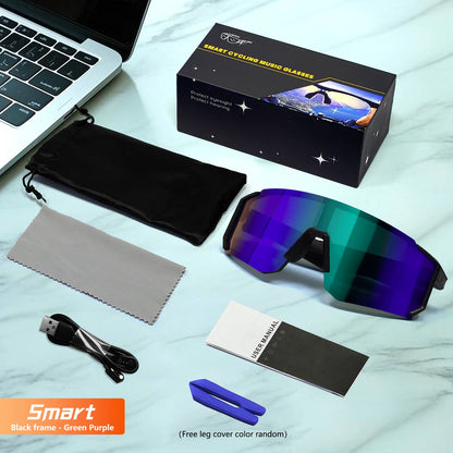 QY-Pro1 Bluetooth Smart Glasses AI Intelligent Translation Sunglasses Voice Remote Control Music Eyewear Waterproof Eyeglasses