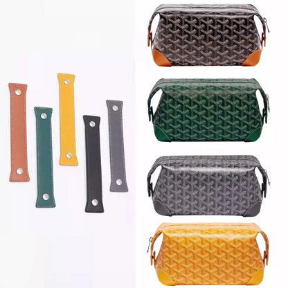 Handle Bag Extended Shoulder Strap for Goyard Bowling 25 Toiletries Bag Shoulder Replacement Strap Bag Modification Accessories