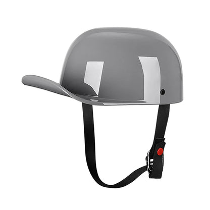 Retro Motorcycle Helmets DOT Approved Half Helmet Vintage Classic Fashion Cool Personality Capacete De Moto Helmet Men Women