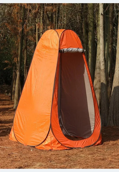 Portable Pop Up Privacy Tent Outdoor Shower Toilet With Window Quick Setup Beach Camping Foldable Lightweight Carry Bag Included