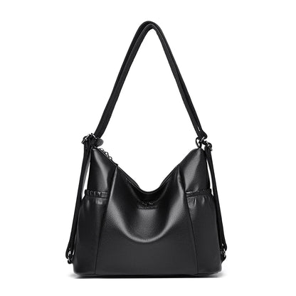 High Quality Soft Pu Leather Shoulder Bags for Women Women Bags Luxury Designer Multifunction Travel BackPack Commuter Handbags