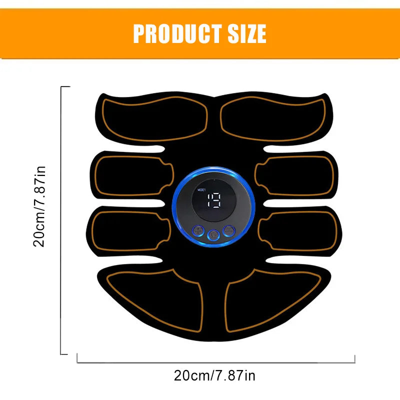 ABS Stimulator Muscle Toner EMS Muscle Stimulator Fitness Weight Loss Massager Abdominal Training Slimming Patch