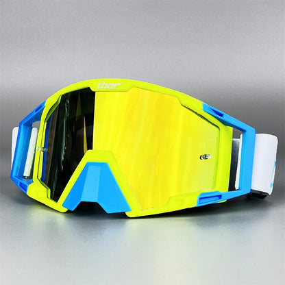 Moto Cross Goggles Windproof Breathable Motocross Cycling Helmet Scooter Goggles Dirt Bike  Accessories ﻿MX ATV