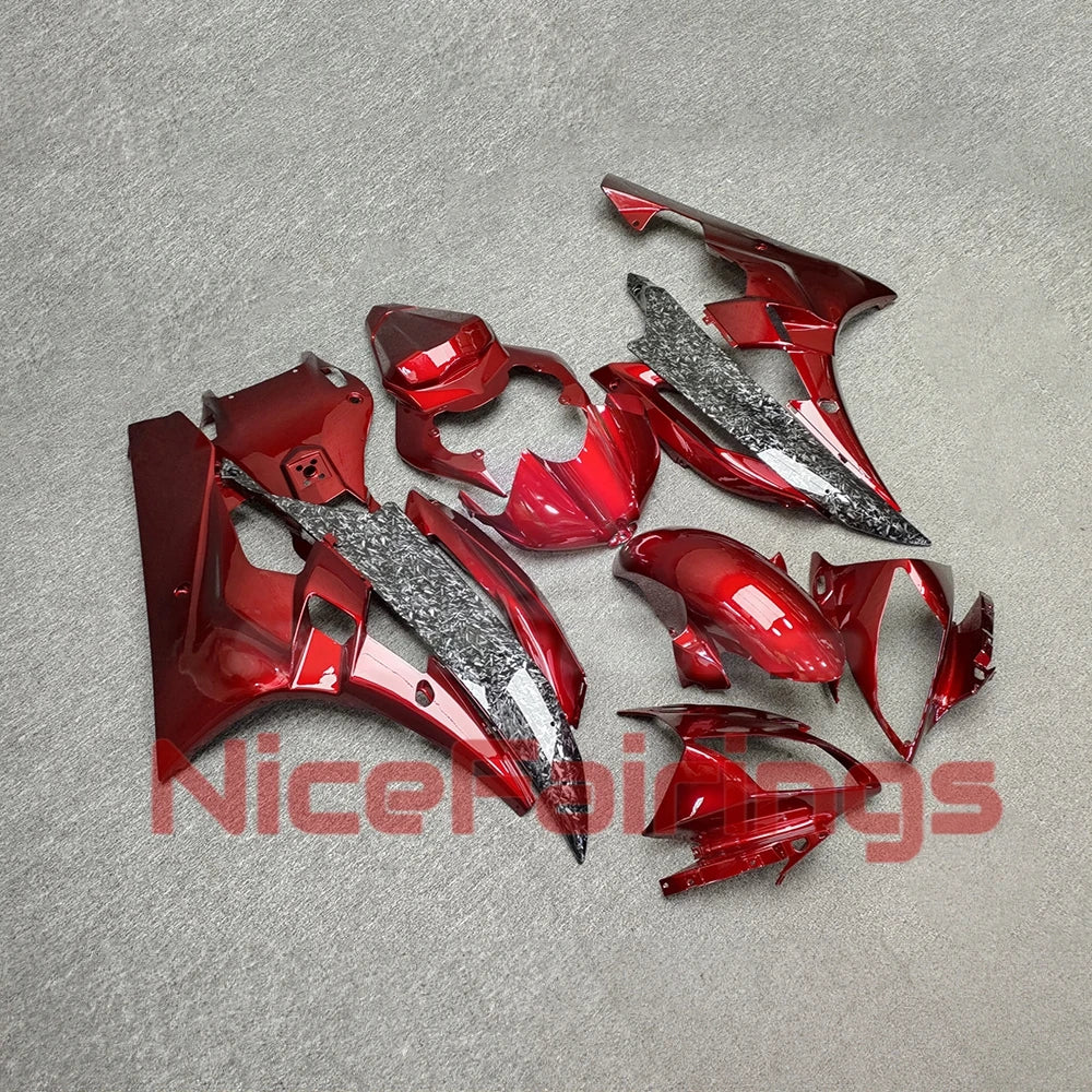 For YAMAHA YZF R6 2006 2007 Body Parts Fairings 15 16 17 Motorcycle Customized Bodywork Fairing Kit YZFR6 06 07