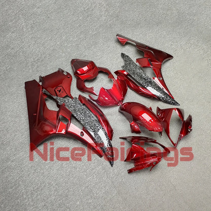 For YAMAHA YZF R6 2006 2007 Body Parts Fairings 15 16 17 Motorcycle Customized Bodywork Fairing Kit YZFR6 06 07