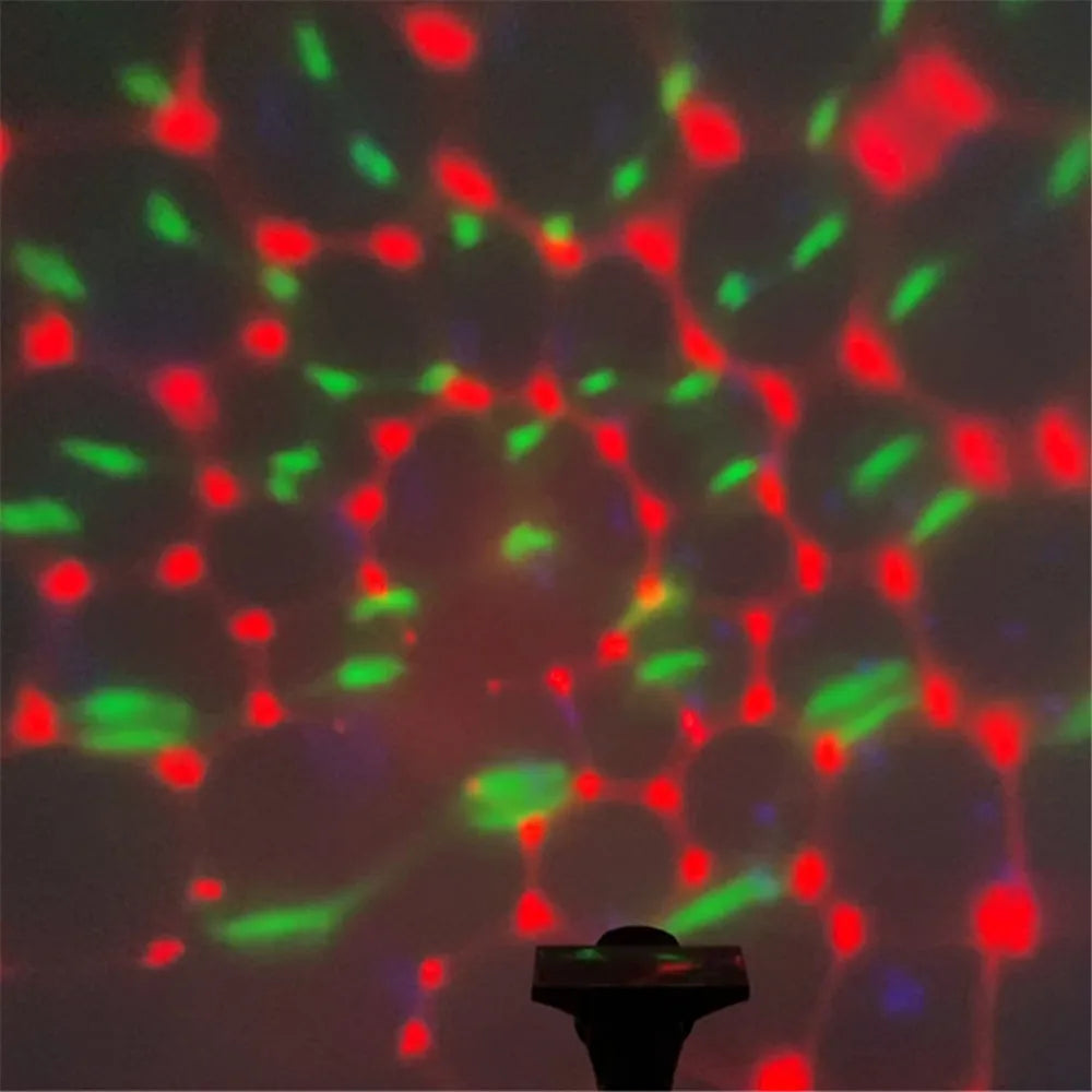 Outdoor Waterproof Solar Spotlights 3LED Colorful Rotatable Solar Projector Lawn Light Solar Landscape Disco Lights