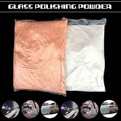50g Car Glass Polish Powder Car Window Polishing Mirror Powder Glass Removal Composite Rare Repair Tool Accessories Auto Care
