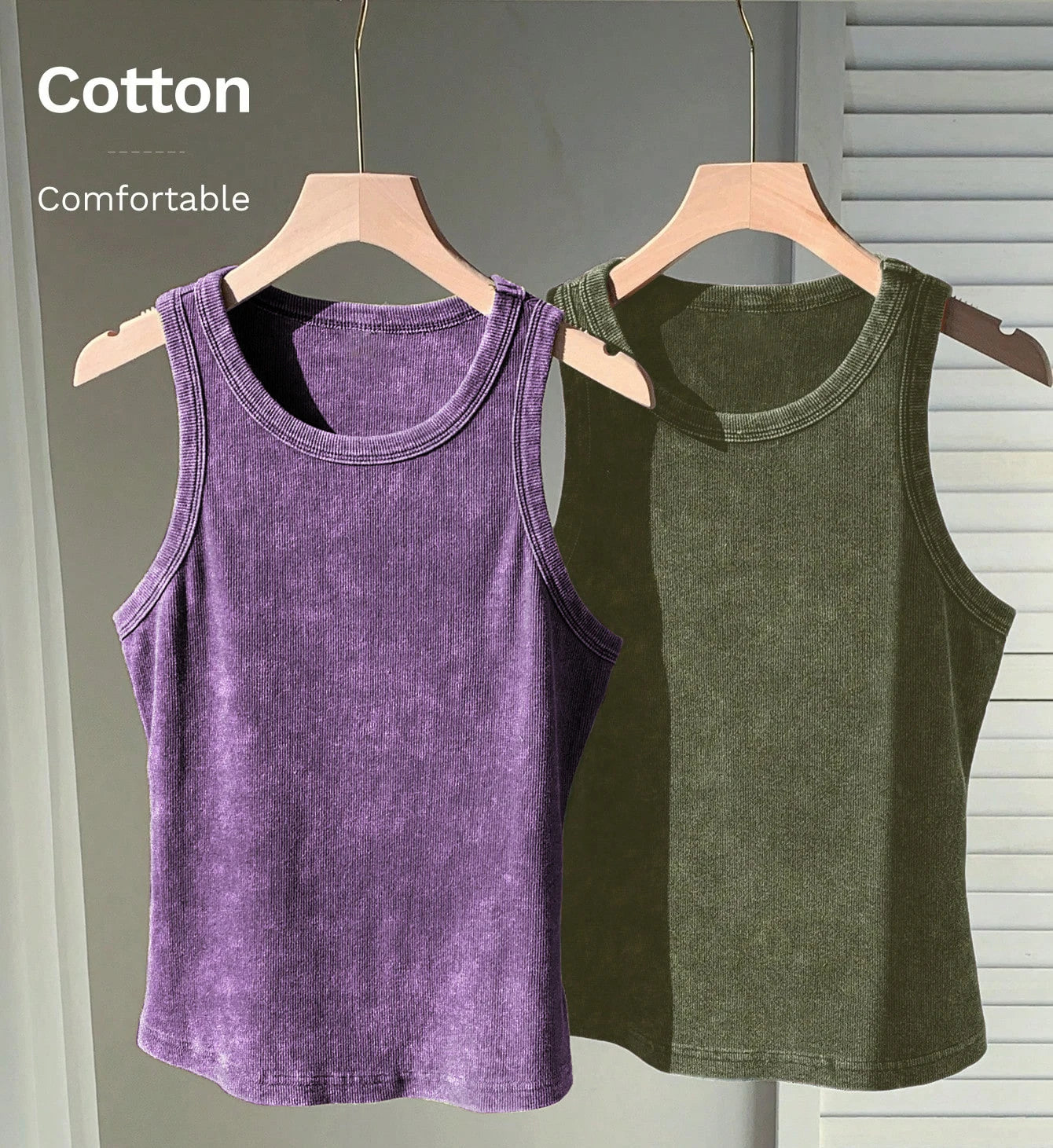 3PCS Set Cotton Camisole Vest Paired Summer Slim Fit Clothing Simple Versatile Basic Top Breathable Womens Korean Style Tops