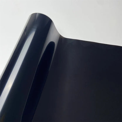 Dark Black Headlight Tint Film Taillight Vinyl Wrap Film Self Adhesive High-Quality Decal Cover For Car Motorcycle Light Film