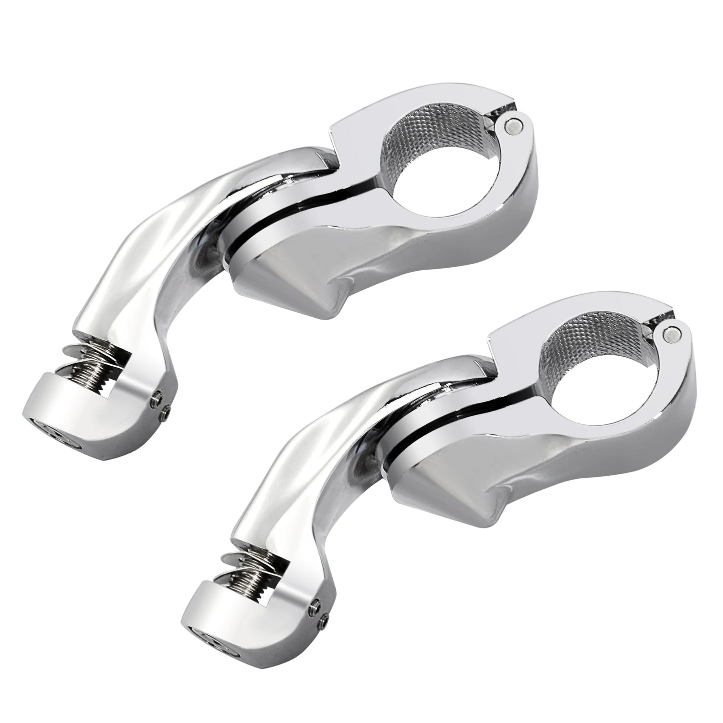 1.25" Highway Pegs Adjustable Footpeg Short for Harley Touring Road King Road Glide Electra Glide Street Glide Sportster Softail