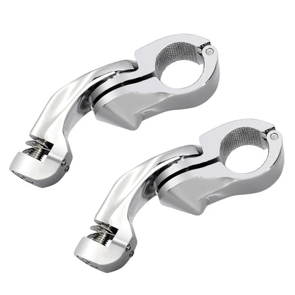 1.25" Highway Pegs Adjustable Footpeg Short for Harley Touring Road King Road Glide Electra Glide Street Glide Sportster Softail