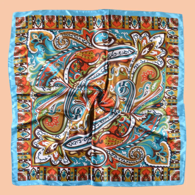 1PCS Ladies Multicolor Peacock Feather Pattern Large Tassel Shawl Fashionable Wrap Scarf for Travel Party Ladies Silk Scarf