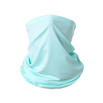Outdoor Ice Silk Sun Protection Bib Spring and Summer Motorcycle Neck Cover Sports Magic Bandana Riding Mask Full Face