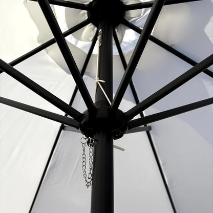 Heavy Duty Modern Beach Umbrella 1pcs Commercial Parasol for Garden Patio Market Outdoor Furniture 1.35m Radii for Hotels