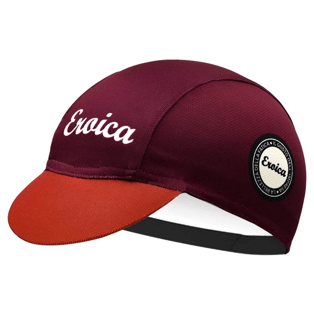 Retro Italy Men's Cycling Cap Bicycle Hat Riding Outdoor Sports Running Fishing Caps
