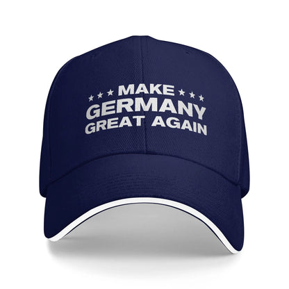 Summer Casual Baseball Cap Make Germany Great Again Kpop Rock Trucker Hat For Couple Women High Quality  y2k Cute Baseball Caps