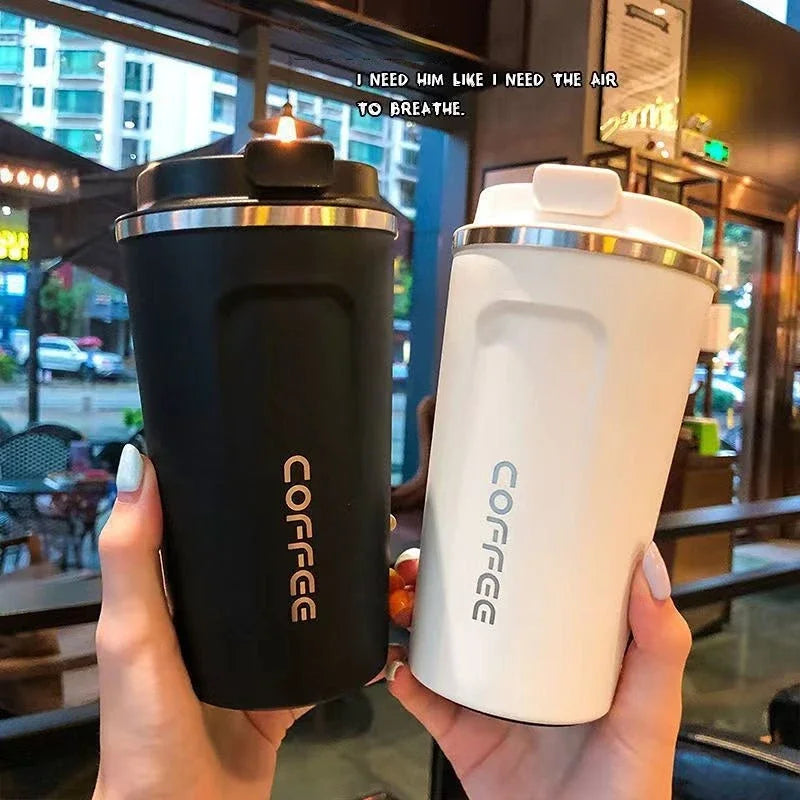 Stainless Steel Coffee Thermos No Smart Temperature Control Display Portable Travel Mug 380ml/510ml