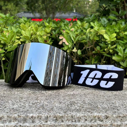 100 Dirt Bike Motocross Goggles Over Glasses Anti Fog Magnetic Lens Off-Road Sandproof Motorcycle Eyewear For Men Women