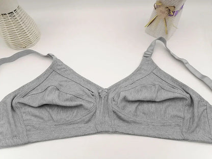 TOP Push Up Bra Plus Size Bras for Women Full Coverage D E F Cup Seamless Underwear Cotton Bh 115E 110E 105E 100E 95E 90E85E C02