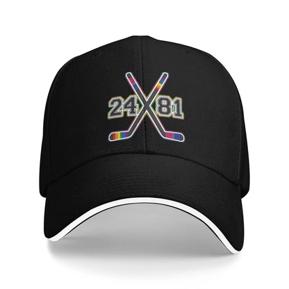 Shane Hollander 24 Heated Rivalry Baseball Caps Hip Hop  Sandwich Hat for Men Women Breathable Sun Cap Sport