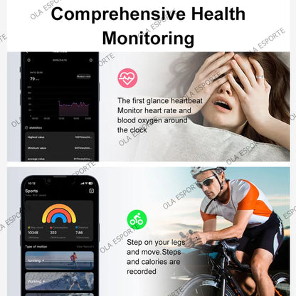 2025 Smart Ring Gesture Control Wireless Bluetooth Heart Rate Blood Pressure Monitor 5ATM Waterproof Health Smartring Men Women