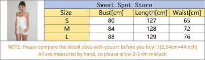 Women White Lace Trim Corset Mini Dress Sexy Sweetheart Neck Spaghetti Strap Slit Hem 2026 Summer Leisure Nightclub Party Wear