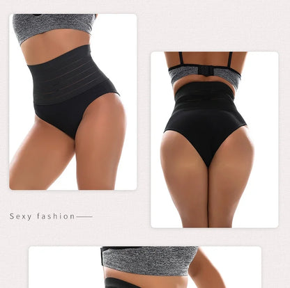 TERMEZY High-Rise Women's Briefs Body Shaping Panty Sexy Plus Size Underwear Seamless Butt Lifter Panties Breathabl Underwear