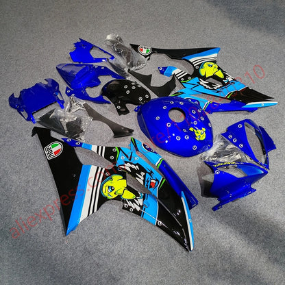 YZFR6 2008 2009 2010 2011 2012 2013 2014 2015 2016 Prime Fairing Kit for Yamaha YZF R6 08-16 Injection Molded Fairings