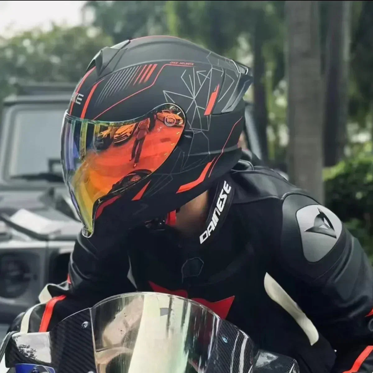 New Spider Motorcycle Helmet Full Face  Long Visor Racing Off-Road Helmet Double Lens Cascos Para Moto Capacete DOT Casco Moto