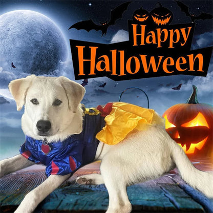 Princess Dog Costume Halloween Pet Costume Snow Princess Dress Cosplay Costume For Christmas Halloween Holiday Party Special