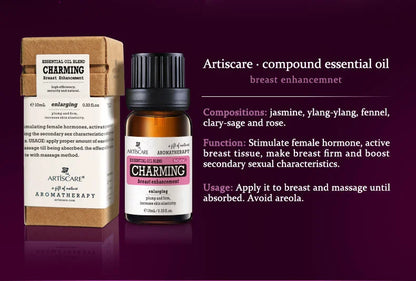 ARTISCARE Essential Oils Beauty Eyes Stretch Marks Removal Body Slimming Breast Enlargement Aromatherapy Massage Oil