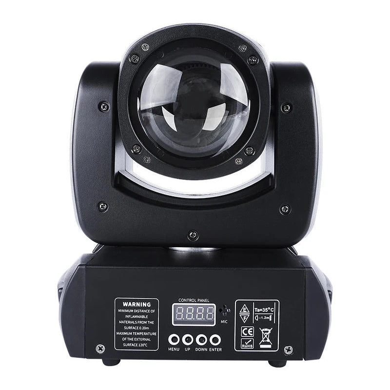 DJ 120w 180w Gobo Spot Led Beam 18 Light Moving Head Party Disco Stage Lights Sound DMX 18 Prisms Disco Club Stage Bar Lighting