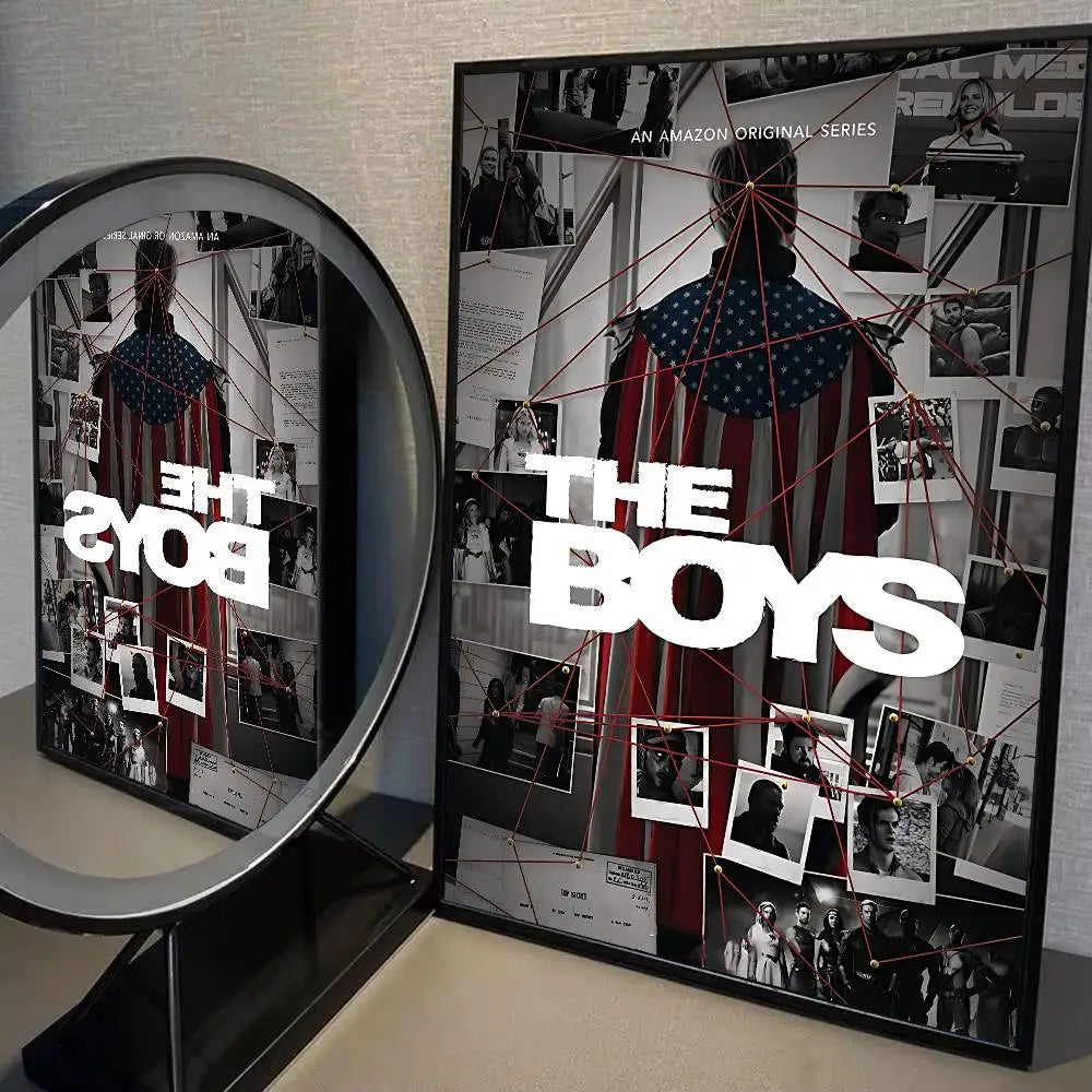 The Boys Poster Print A5 A4 A3 A2 Wall Art Decor For Room Office Gift For Fans