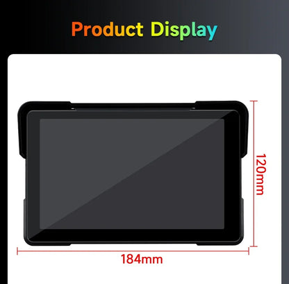 Jansite 7 inch 2K Motorcycle Upgrade Module DVR Navigation GPS Wireless CarPlay Waterproof IPX7 TPMS Portable Smart Display Cam
