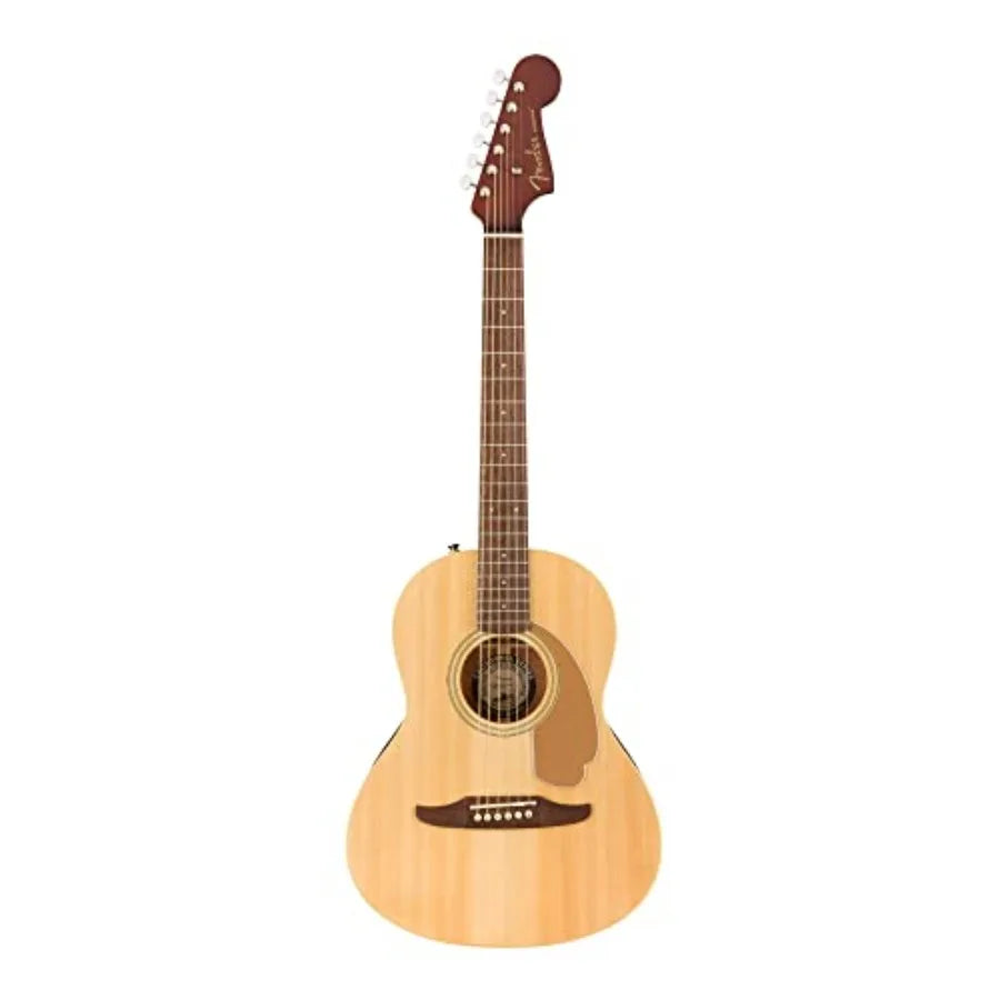 Sonoran Mini Acoustic Guitar with 2Year Warranty for Portable Music Enthusiasts Natural Finish Rosewood Fingerboard Includes Du