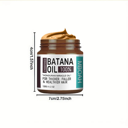 100% Batana Oil from Honduras - Get Fuller, Thicker, Healthier Hair - Great Men Conditioner Haircare Silky - Hair Nutrition oil