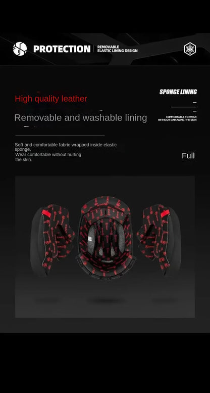 New Spider Motorcycle Helmet Full Face  Long Visor Racing Off-Road Helmet Double Lens Cascos Para Moto Capacete DOT Casco Moto
