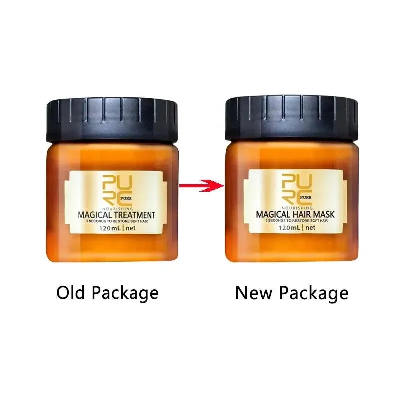 PURC Argan Oil Hair Mask Repair Damaged Frizz Masks Nourishing Smoothing Magic Hair Treatment Conditioner Hair Care